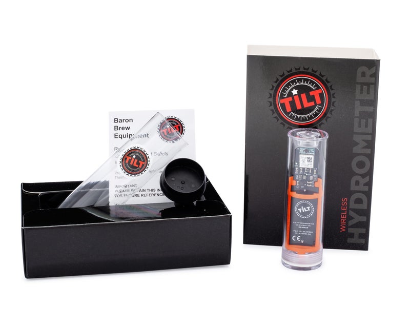 Tilt Wireless Orange Hydrometer and Thermometer: Patented Brewing Technology for Precision Monitoring & Control for Fermentation of Beer, Wine, Cider, Mead & More - Image 3
